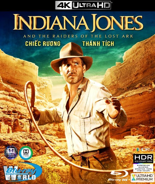 4KUHD-693. Indiana Jones and the Raiders of the Lost Ark 1981 - Chiếc Rương Thánh Tích 4K-66G (TRUE- HD 7.1 DOLBY ATMOS - DOLBY VISION)